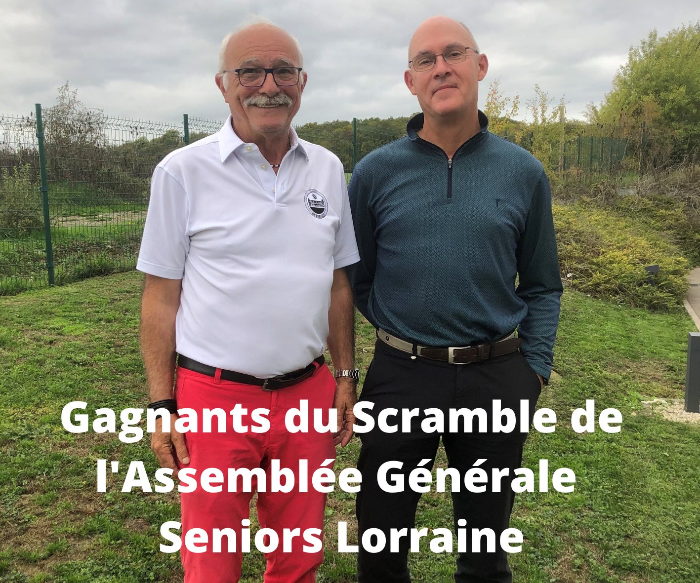 Scramble Assemblée Générale des Seniors Lorraine 